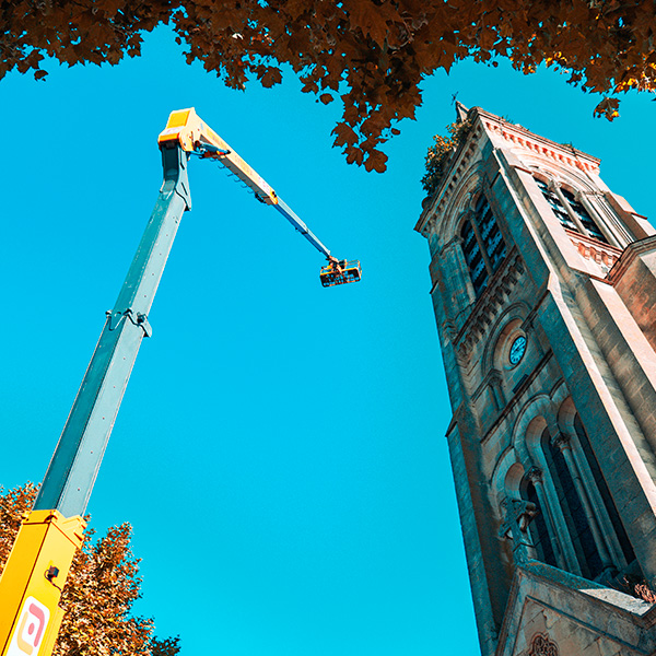 Nettoyage de clocher
