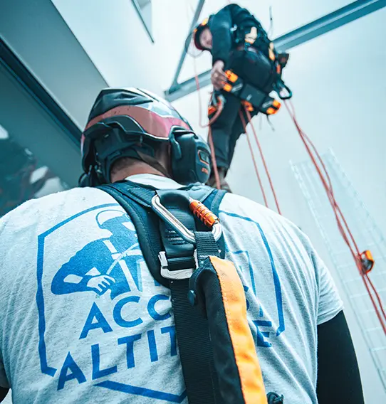 Pose de chemin de câbles